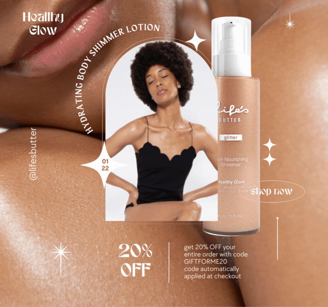 heathy glow body shimmer