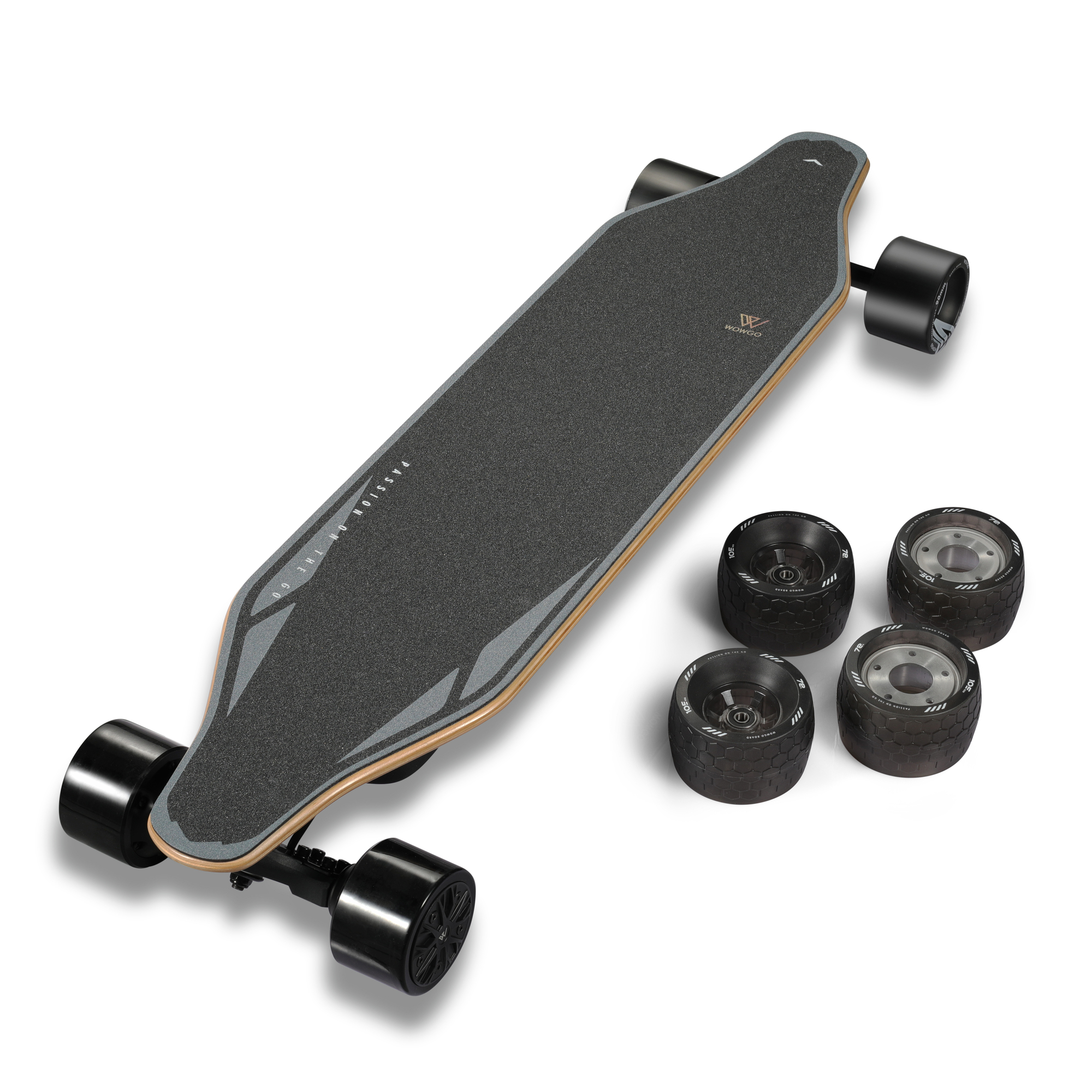 Wowgo 2s max 2 in 1 electric skateboard 